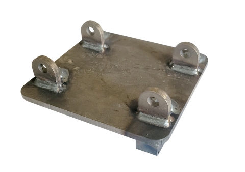 CPT Sanden to York Style A/C Compressor Retrofit Bracket w Hardware